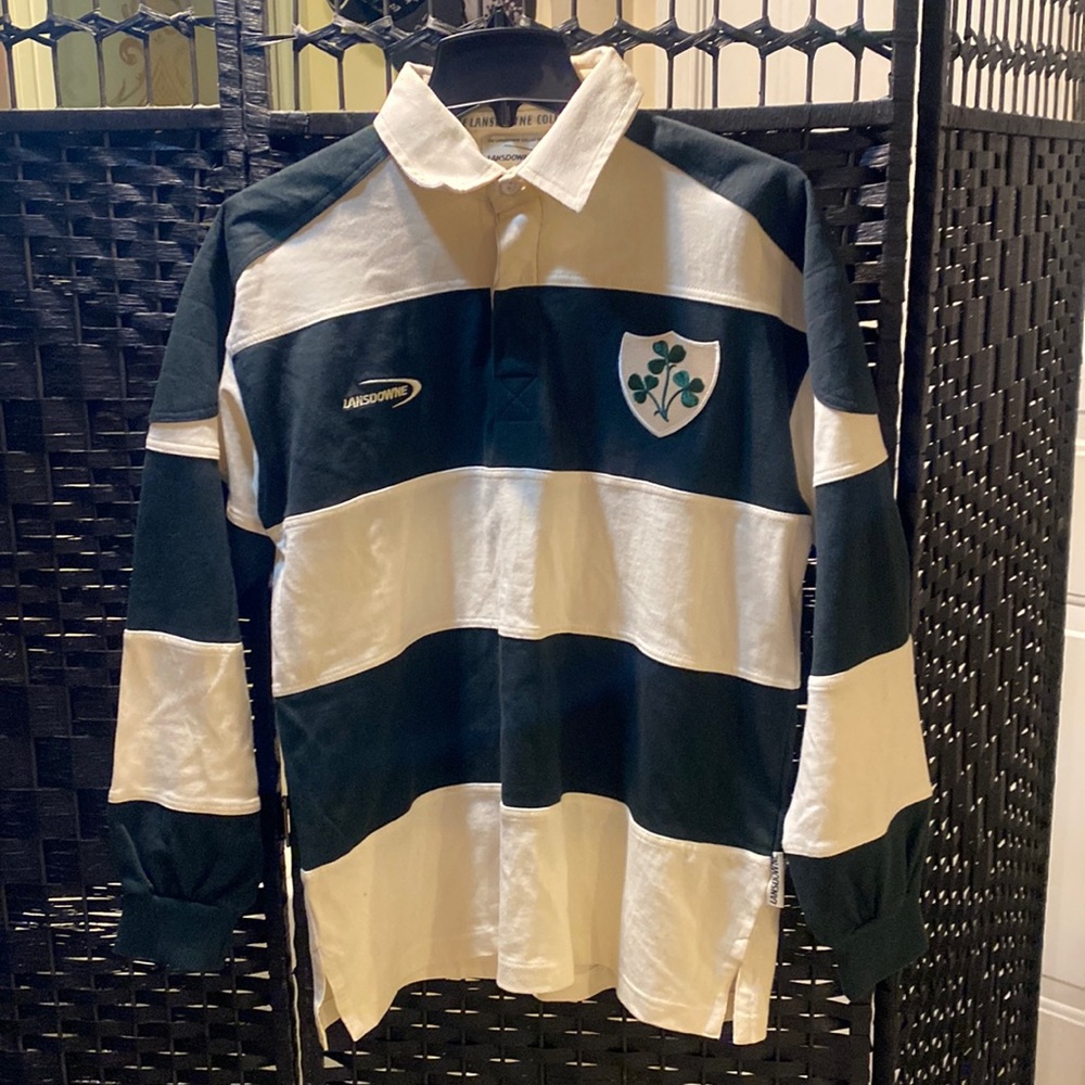 Men’s Landsdowne Long Sleeve Irish Polo Shirt